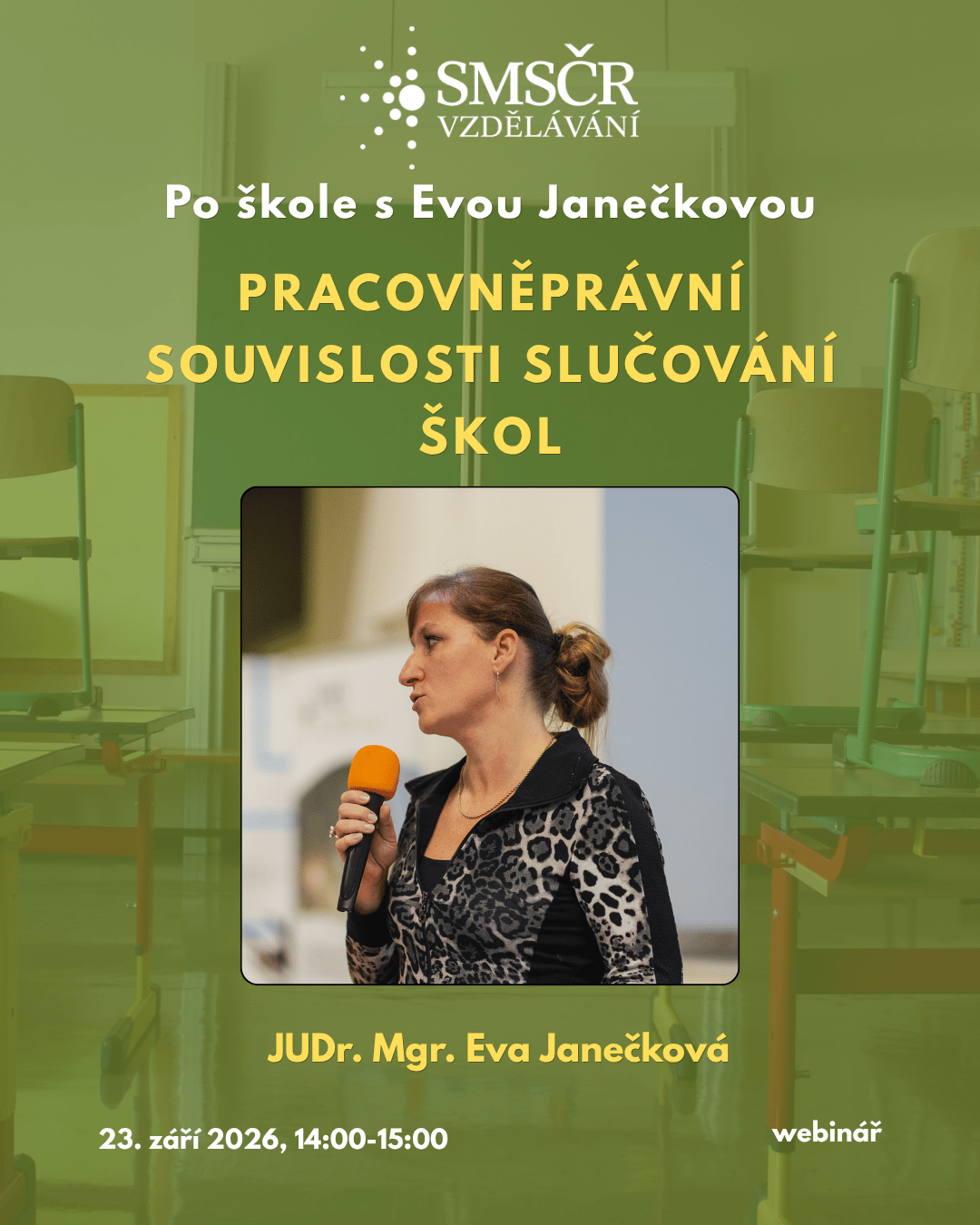 Po škole s Evou Janečkovou_2026_Pracovněprávní souvislosti slučování škol
